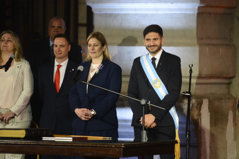 ASUMIO MAXIMILIANO PULLARO LA GOBERNACION DE SANTA FE